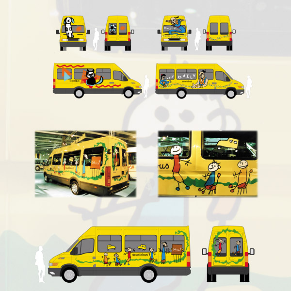Personalizzazione scuolabus